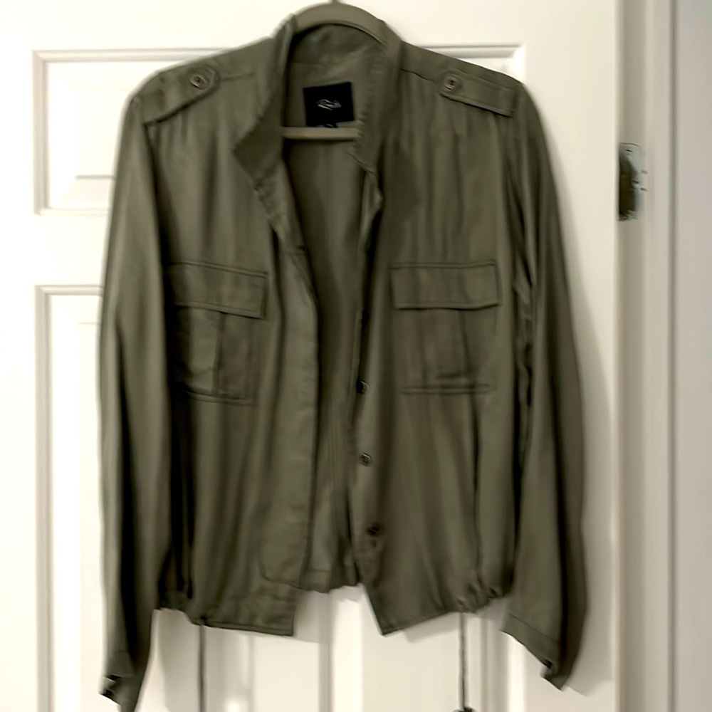 Rails Army Green Classic Jacket With Side Pockets - image 1